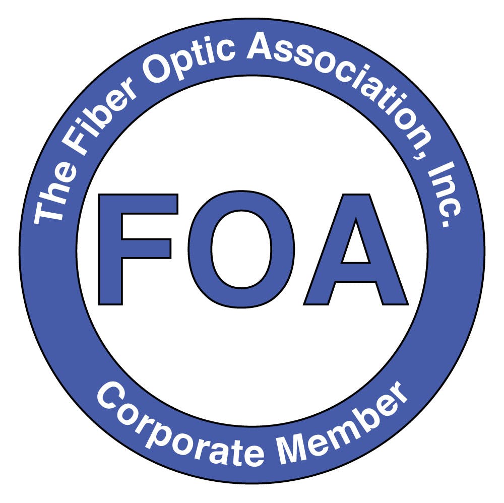 Fiber Optic Association logo