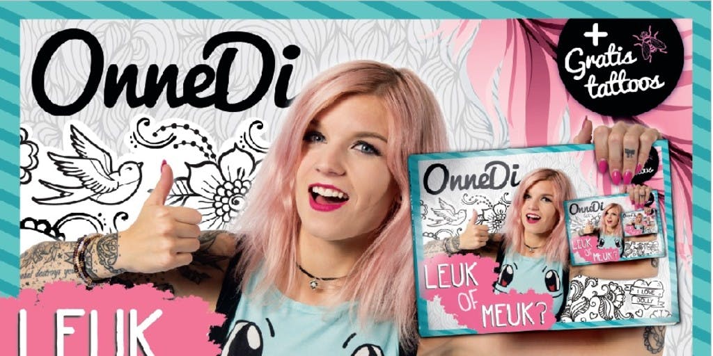 YouTube-ster Onnedi lanceert boek voor fans