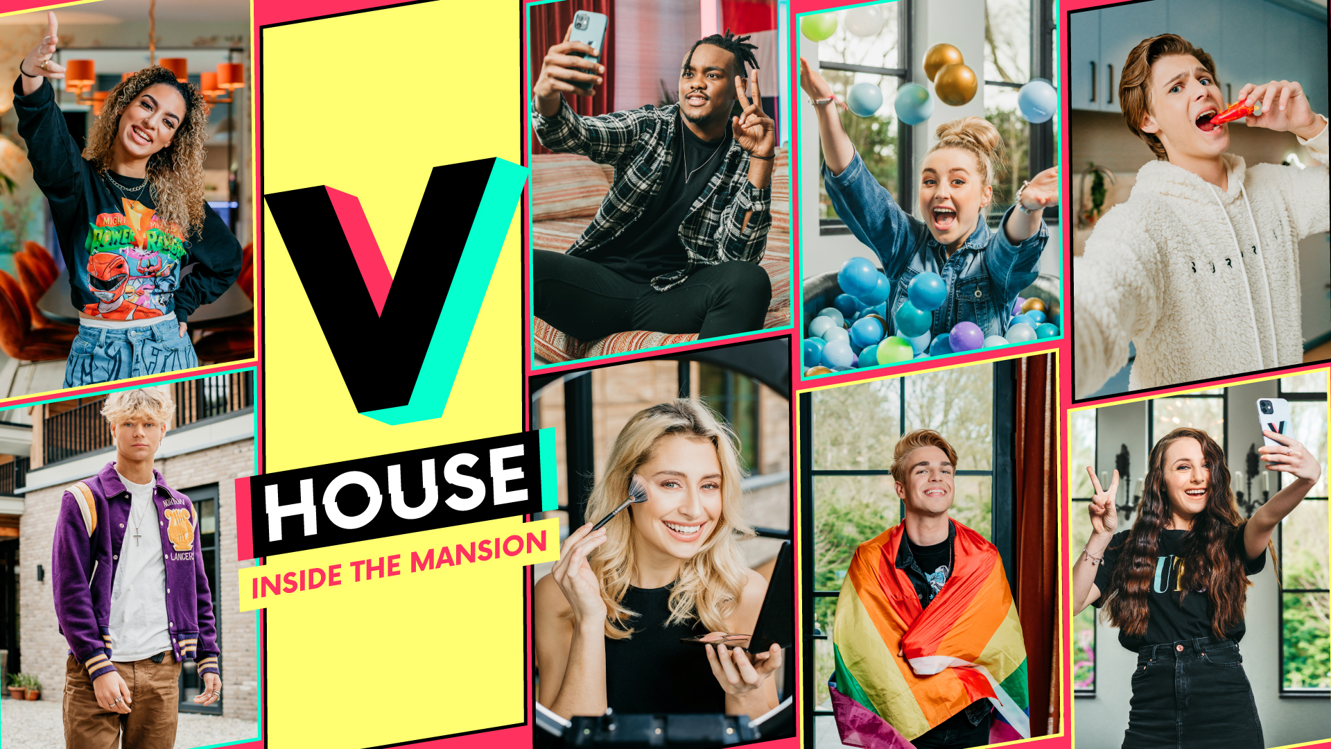 RTL | V House: Inside the Mansion: acht TikTok creators, 4,5 miljoen  volgers, 125 miljoen likes, samen in één huis, op één account