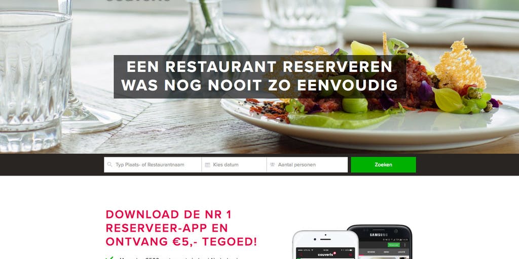 RTL Ventures verkoopt Couverts aan TripAdvisor dochter IENS