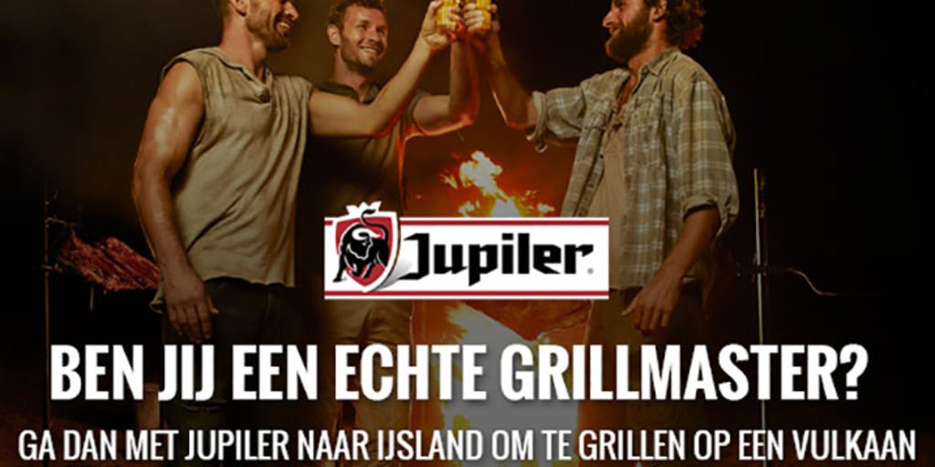 Grillmasters en Jupiler spelen met vuur