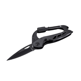 COUTEAU PLIABLE AVEC MOUSQUETON OPTIMA TITANIUM