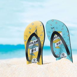 Tongs à personnaliser de la ruedesgoodies