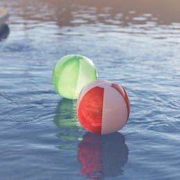 ballon de plage à personnaliser