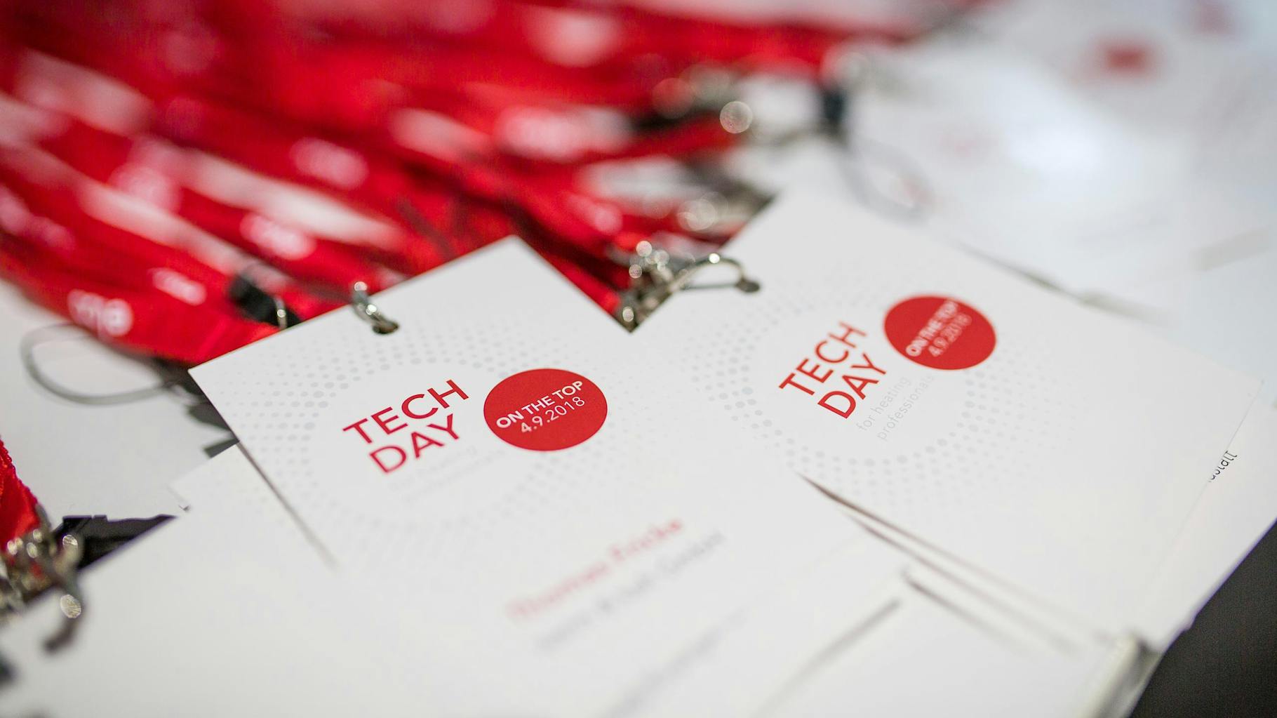 Name badges for the ELCO Tech Day