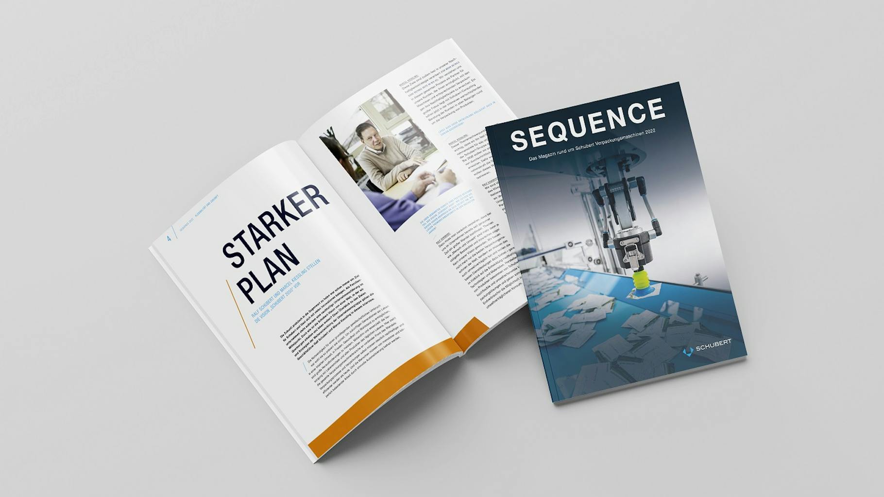 Schubert Kundenmagazin Sequence Ausgabe 2022