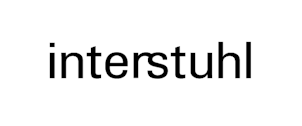 Das Logo von interstuhl auf weißem Hiintergrund 