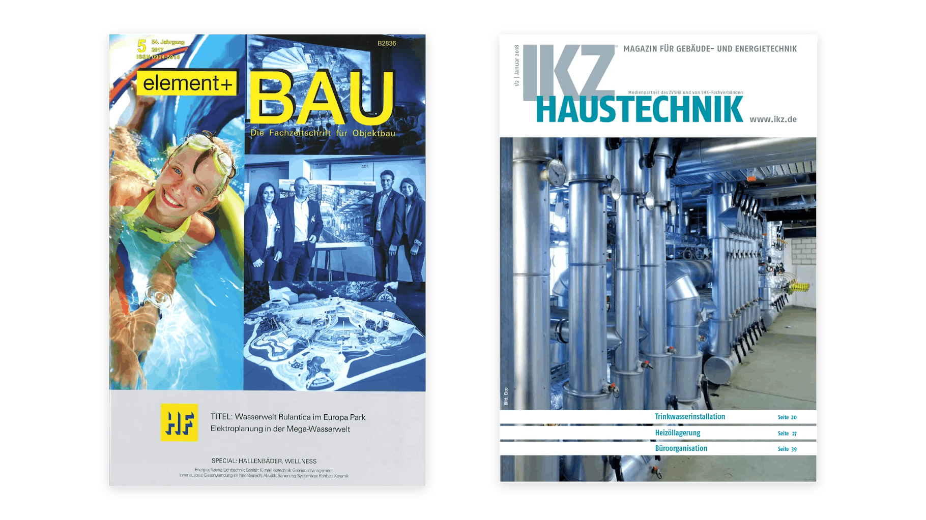 Clipping Bau & IKZ Haustechnik