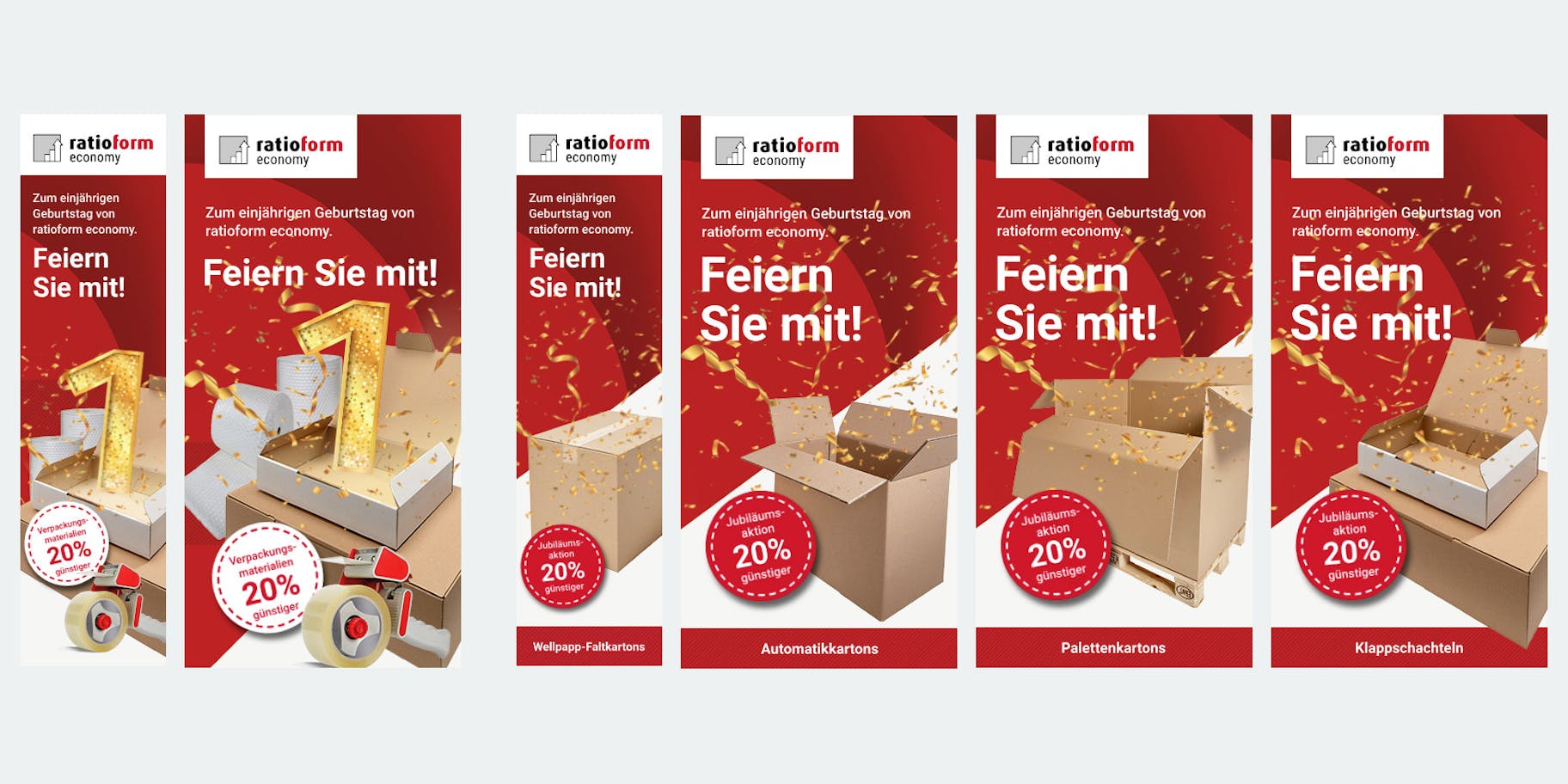 ratioform economy - online campaign