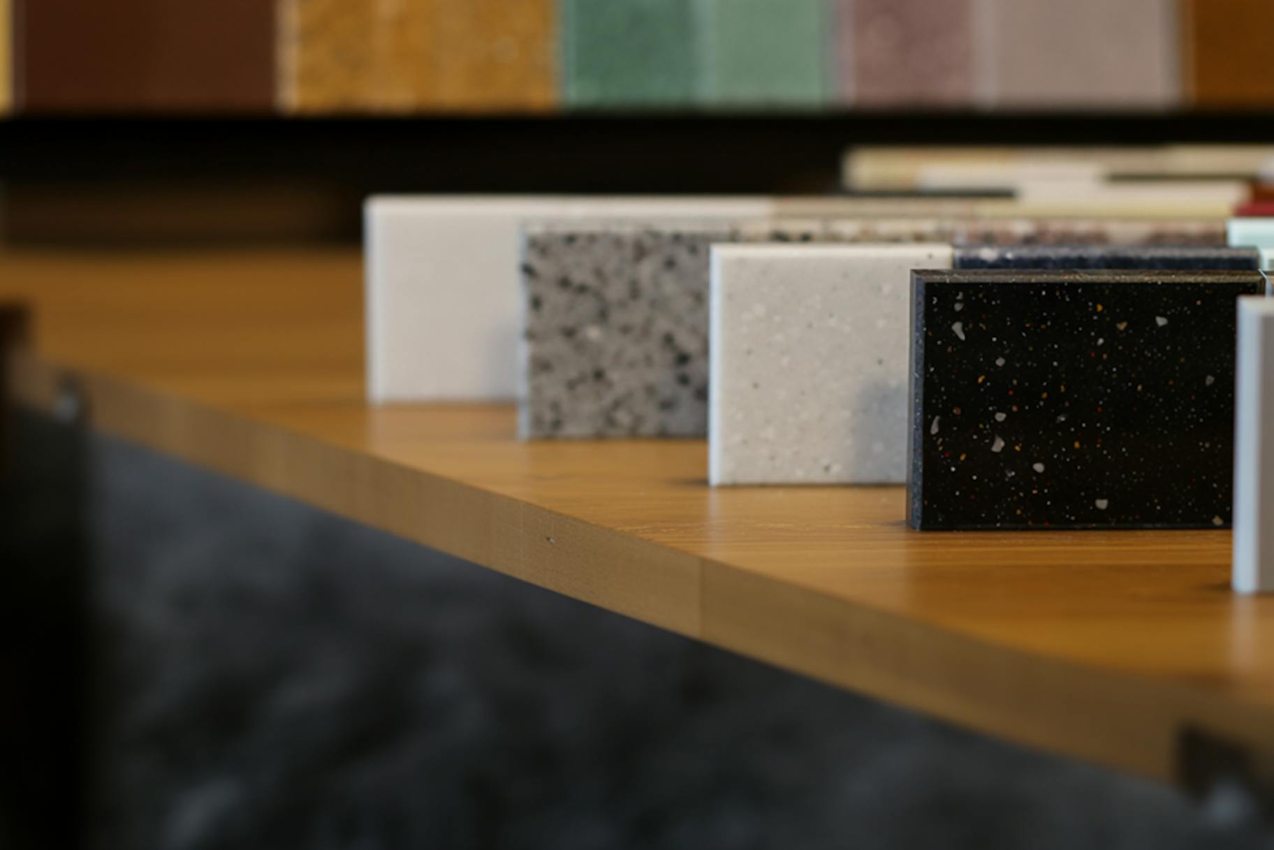 Material samples for PR agency