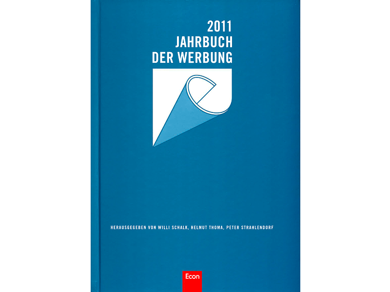 Titelbild Jahrbuch der Werbung 2011.