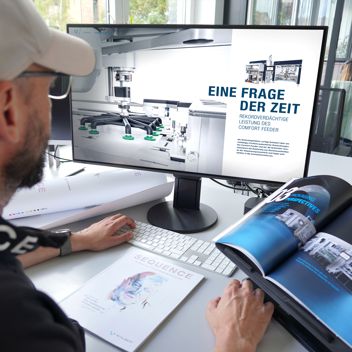 Corporate Publishing Schubert Kundenmagazin Sequence 2024 - Ruess Group