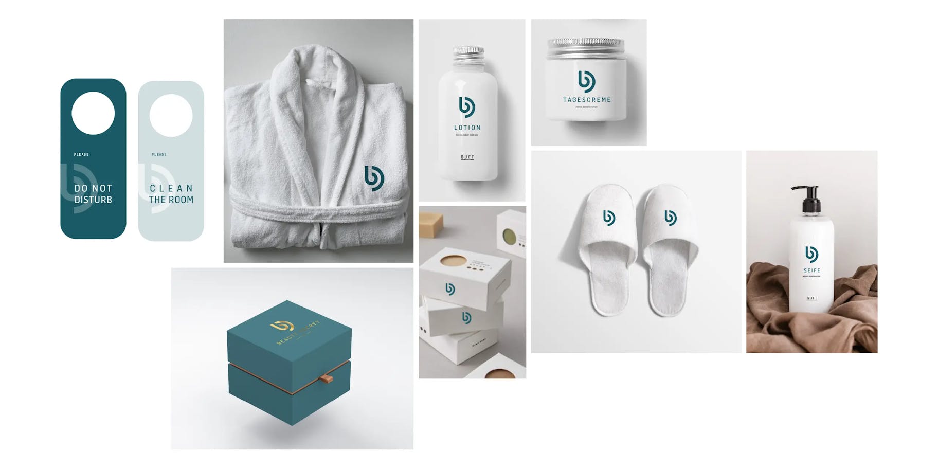 Corporate design for BUFF MEDICAL RESORT