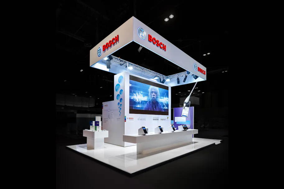 Der Bosch-Messestand