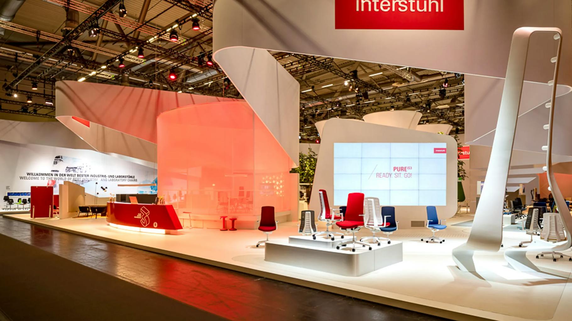 interstuhl trade fair stand