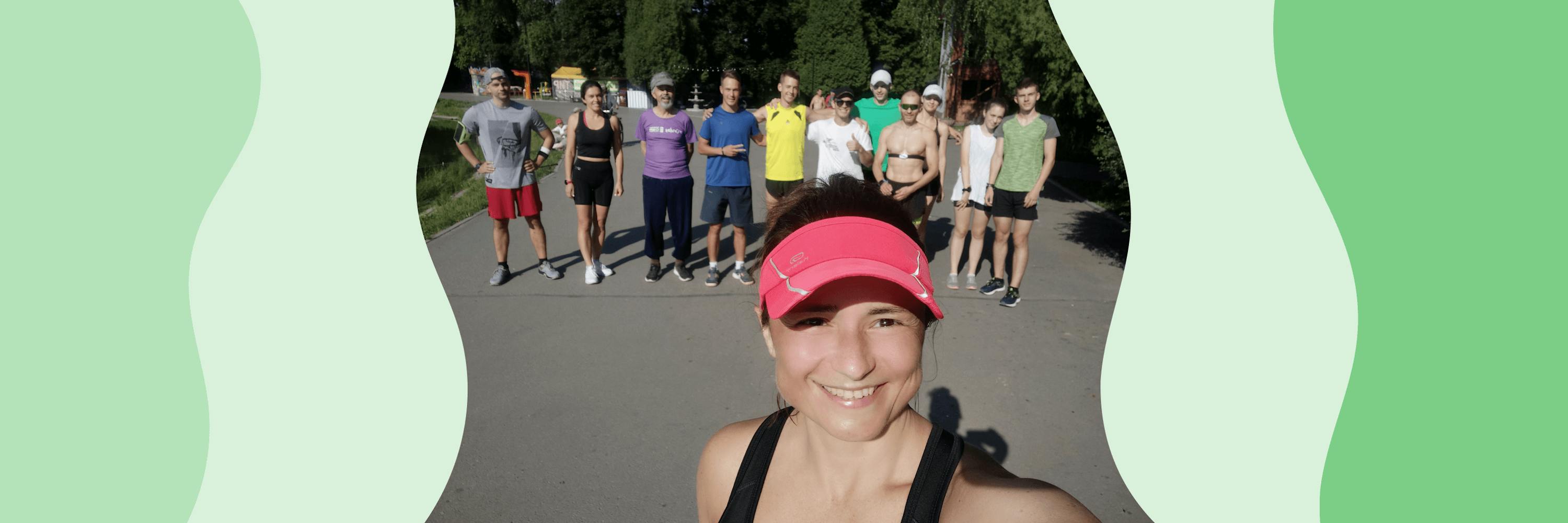 Pictured - participants of the Runday Kolomyia race
