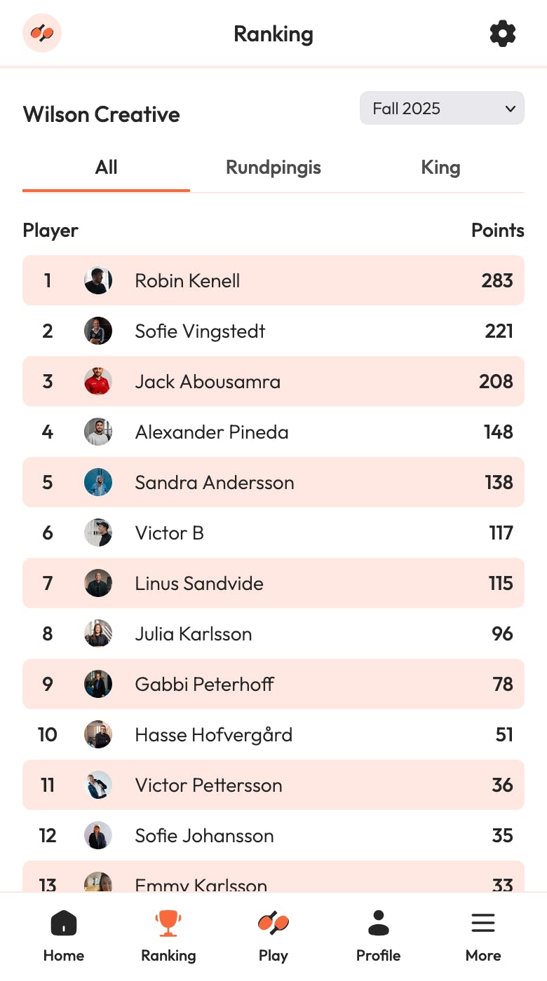 Rundpingis app