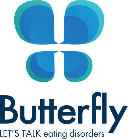Butterfly Foundation logo.