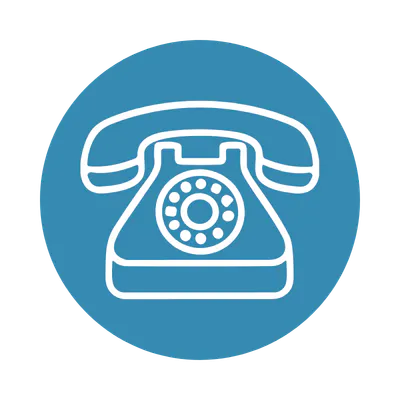 Phone icon representing access to eating disorder helplines and support services.
