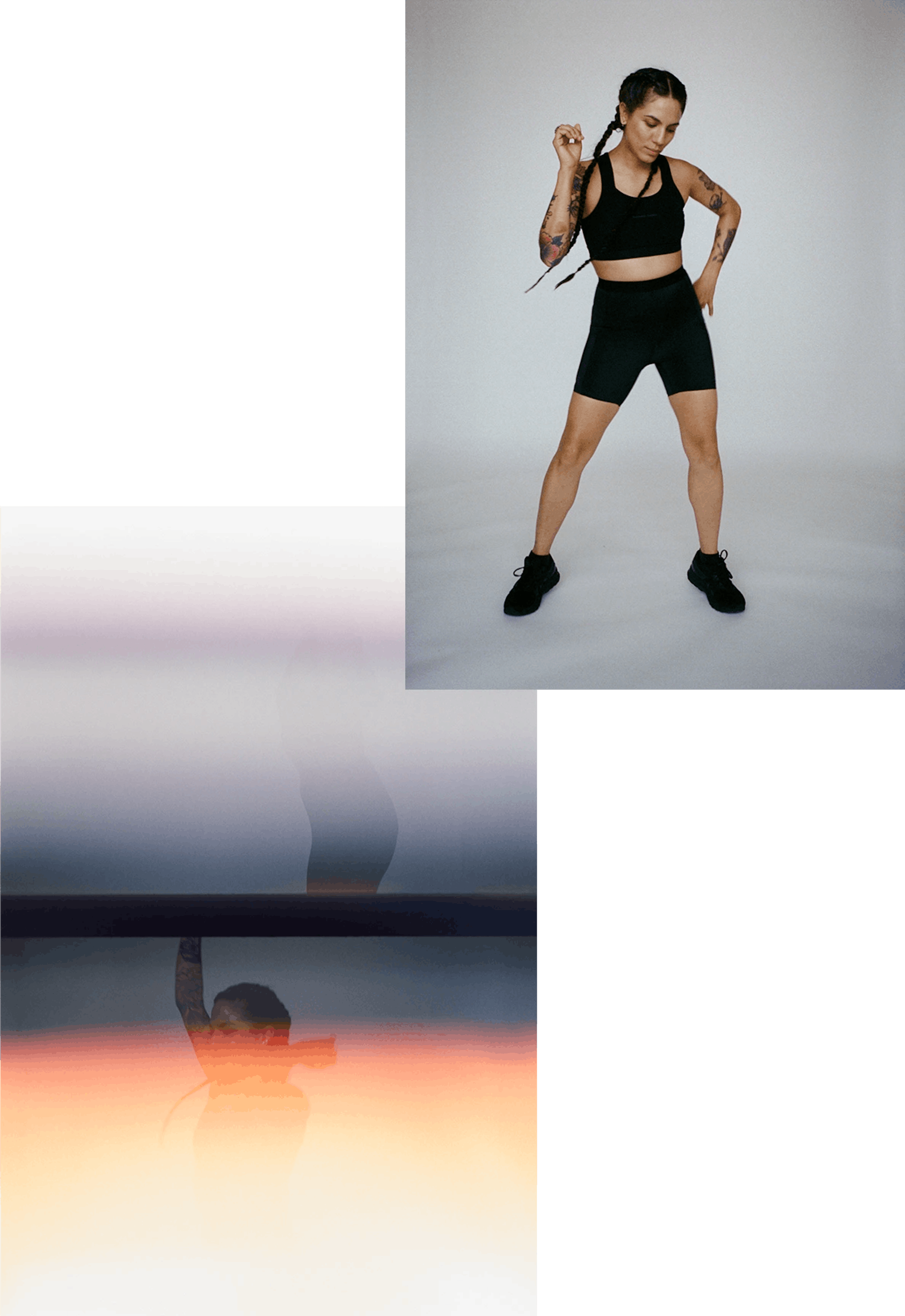 SÃO PAULO-BASED DJ & Producer Amanda Mussi interviewed by Running Order while wearing the Sedef Sports Bra &  Ari 6" Shorts