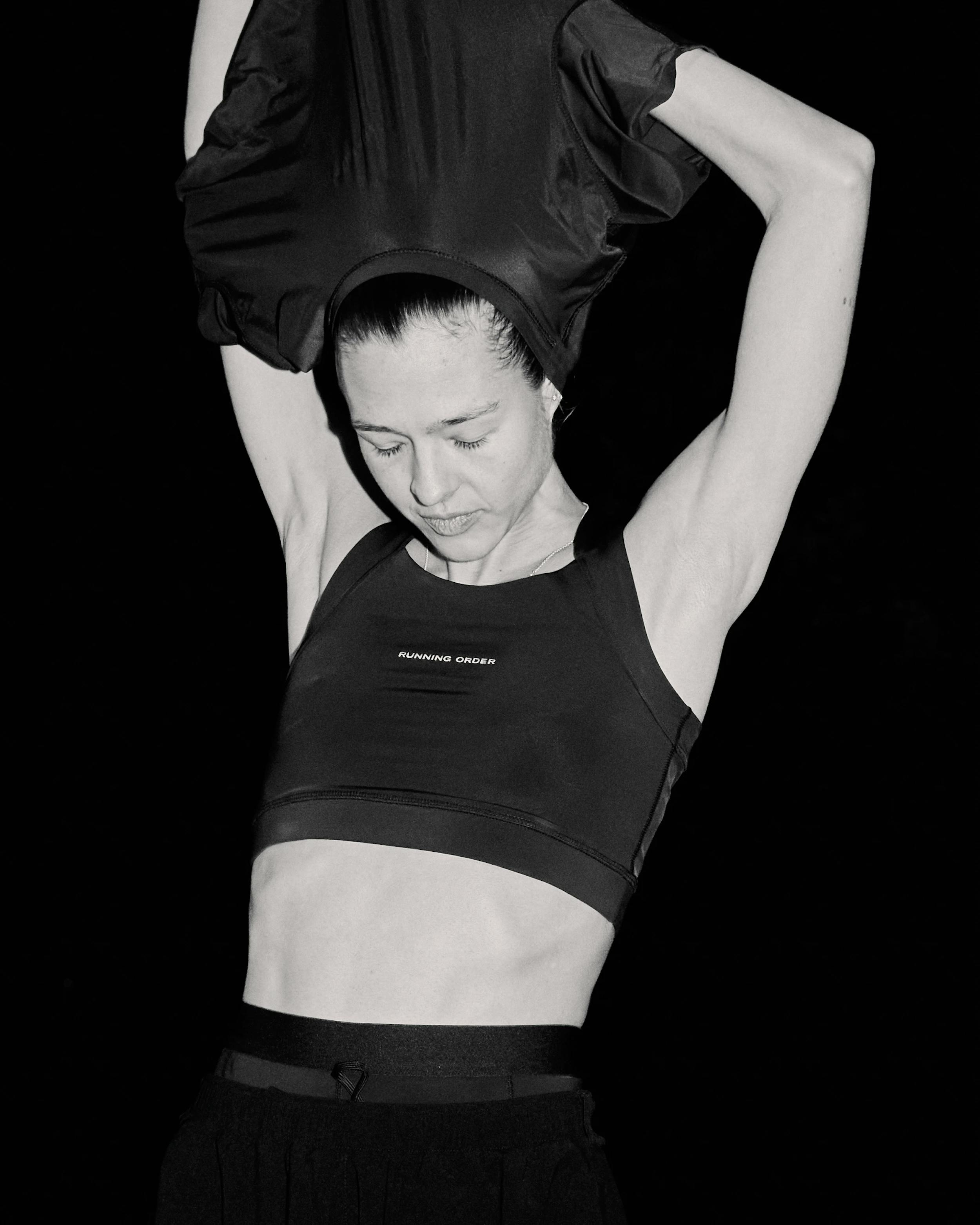BERLIN NIGHT RUN - JULIA WEARS THE SEDEF SPORTS BRA - COLLECTION 02 - Photographed by Jack Hare