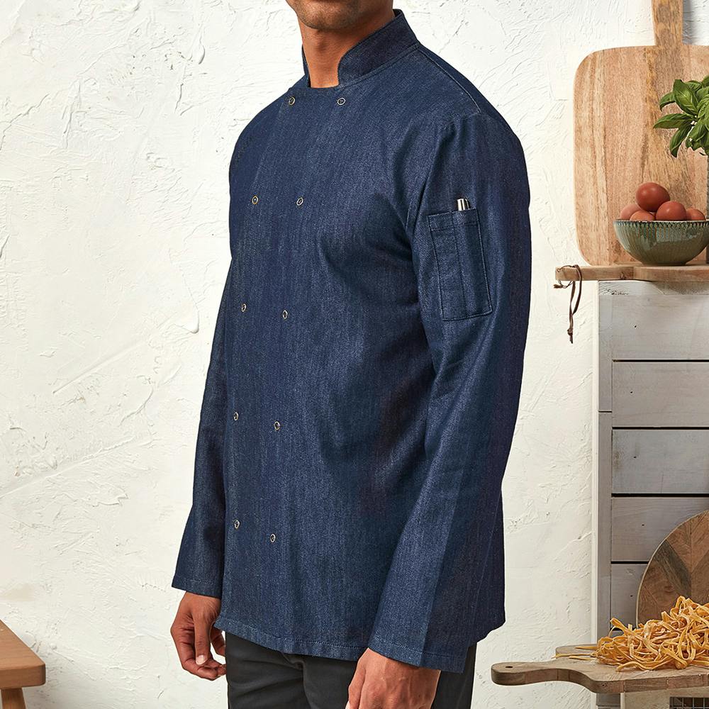 Artisan Collection by Reprime Denim Chef's Jacket - additional Image 1