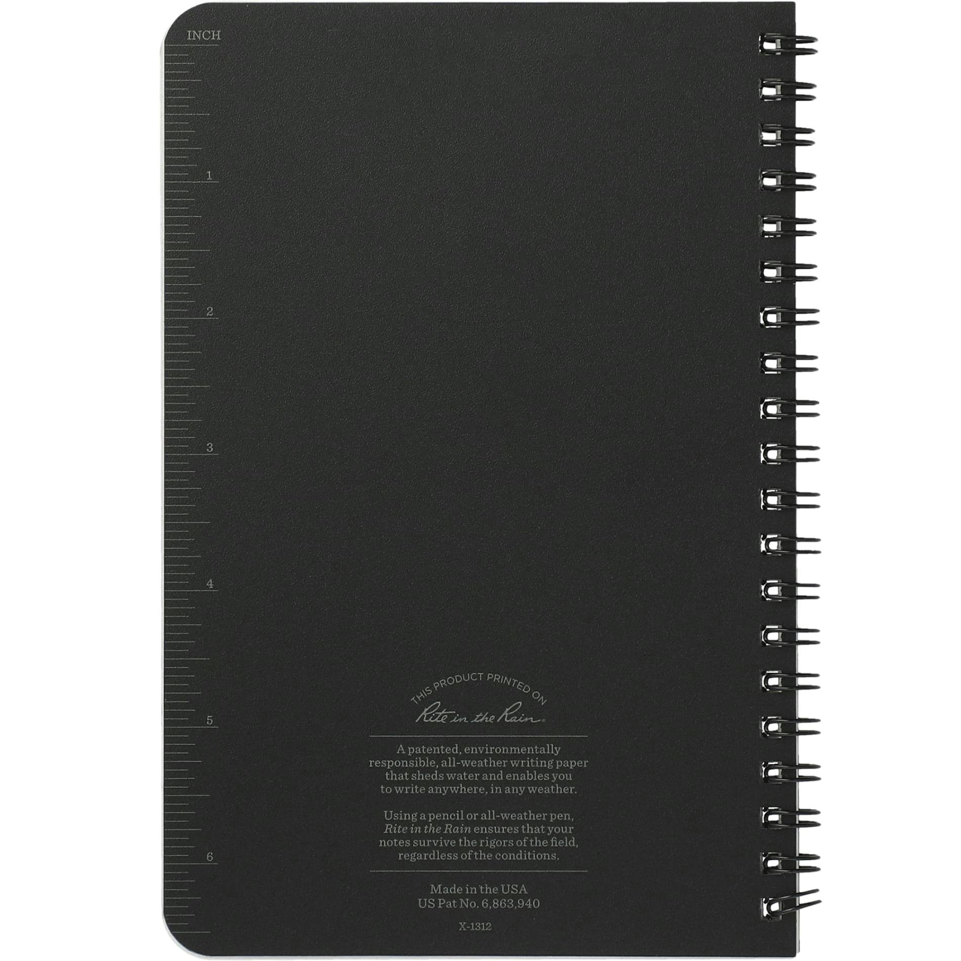 4.6” x 7” Rite in the Rain Side Spiral Notebook - additional Image 4