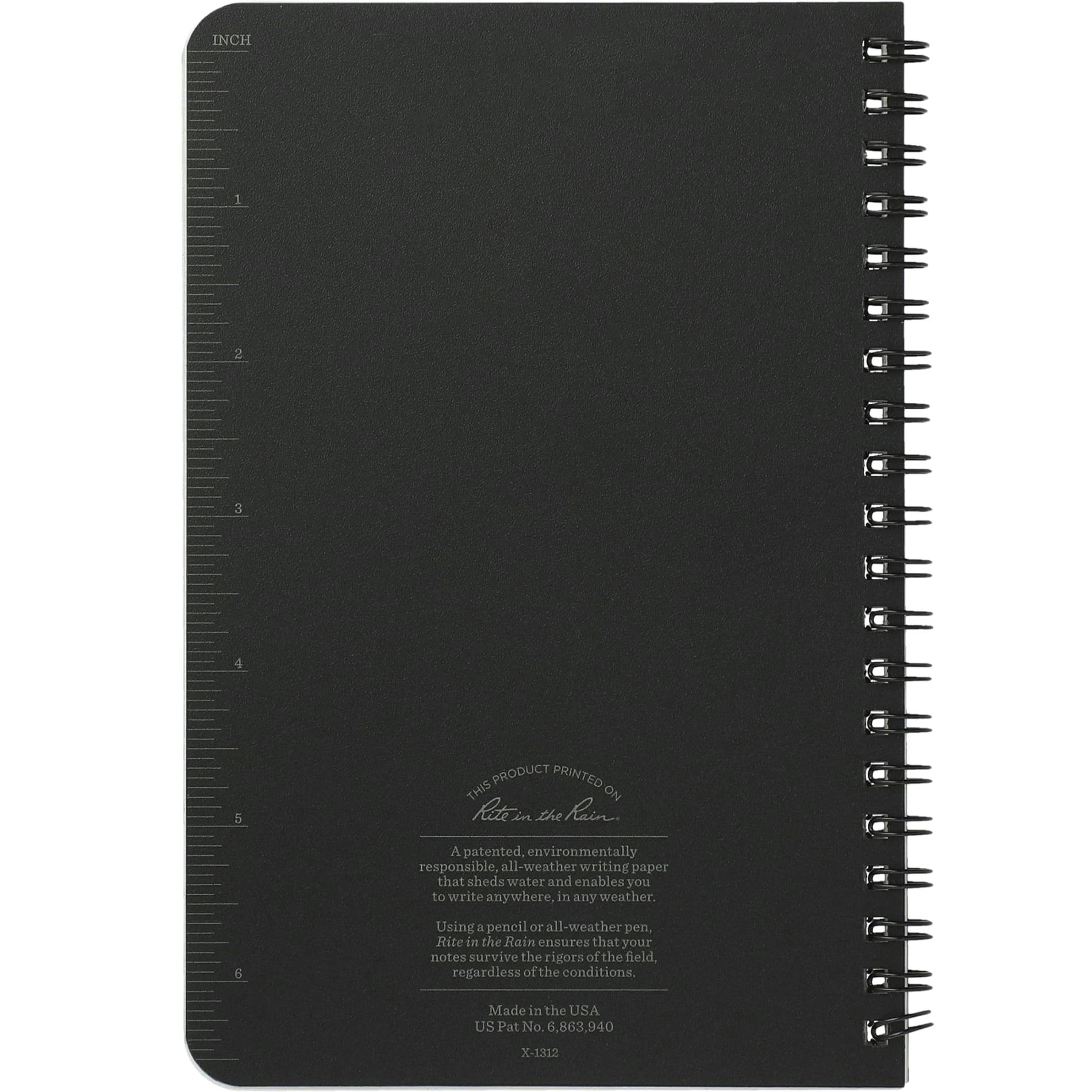 4.6” x 7” Rite in the Rain Side Spiral Notebook - additional Image 3