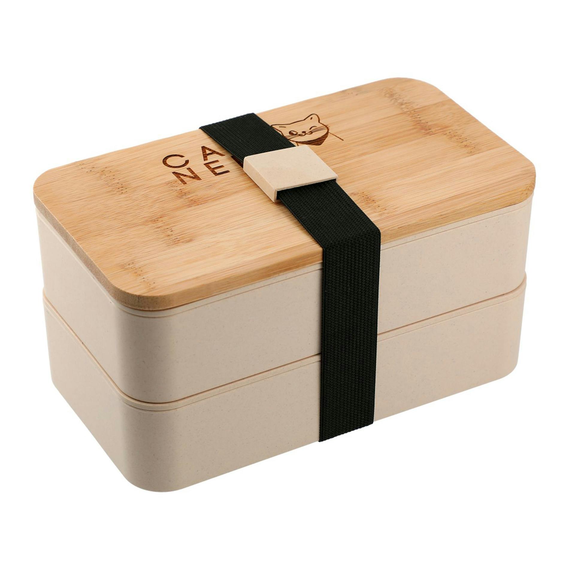 Stackable Bamboo Fiber Bento Box - additional Image 5