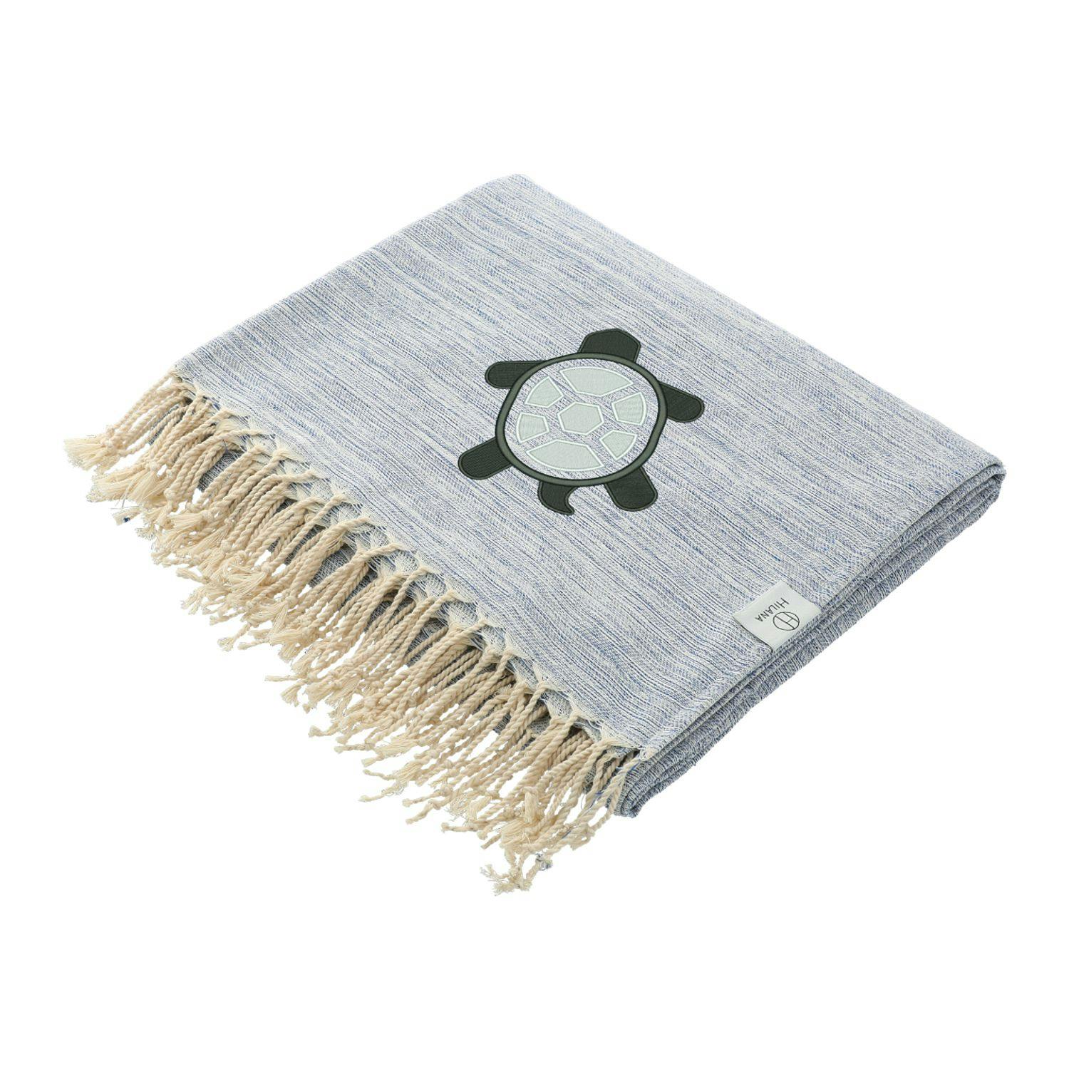 Hilana Upcycled Yalova Ultra Soft Marbled Blanket - additional Image 1