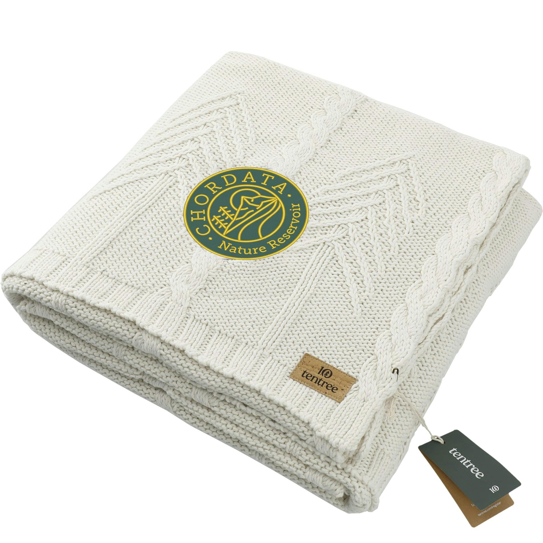 tentree Organic Cotton Cable Blanket - additional Image 2