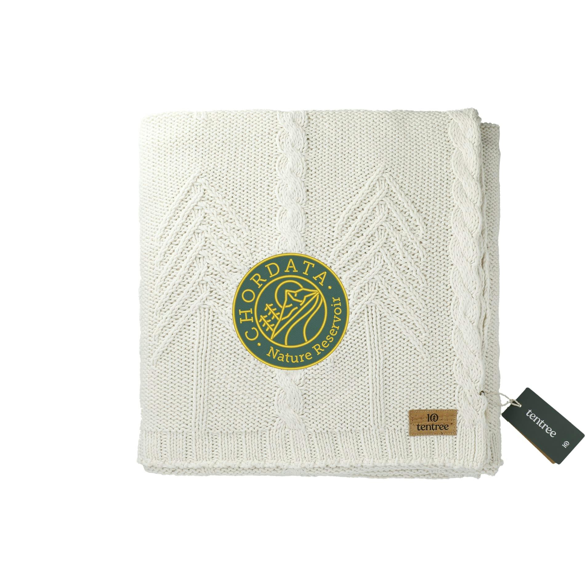 tentree Organic Cotton Cable Blanket - additional Image 1