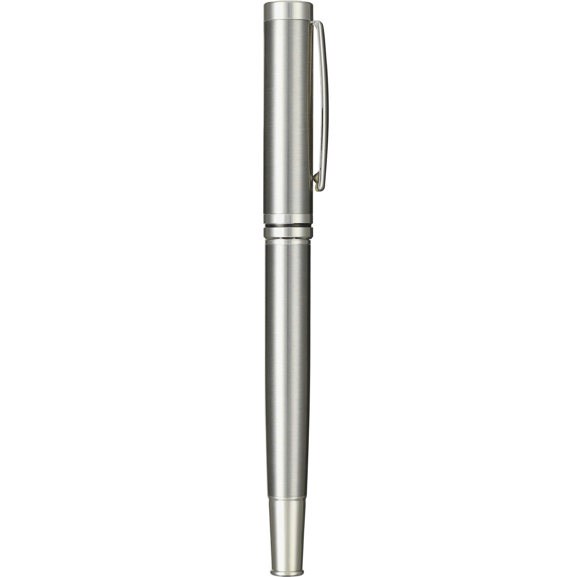 Recycled Stainless Steel Rollerball Pen - additional Image 3