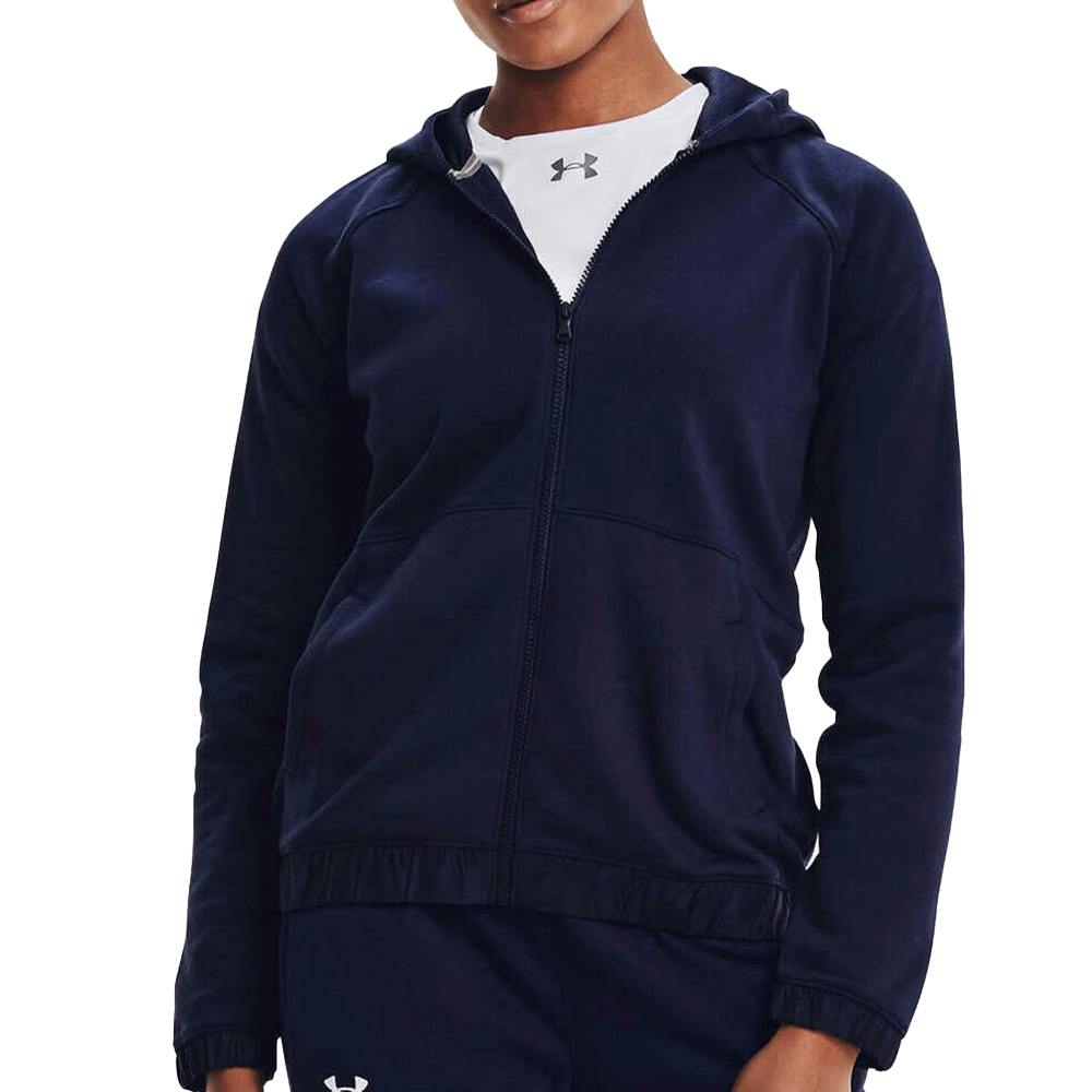 Custom Branded Under Armour — Under Armour Ladies Hustle Pullover Hooded  Sweatshirt - Drive Merchandise