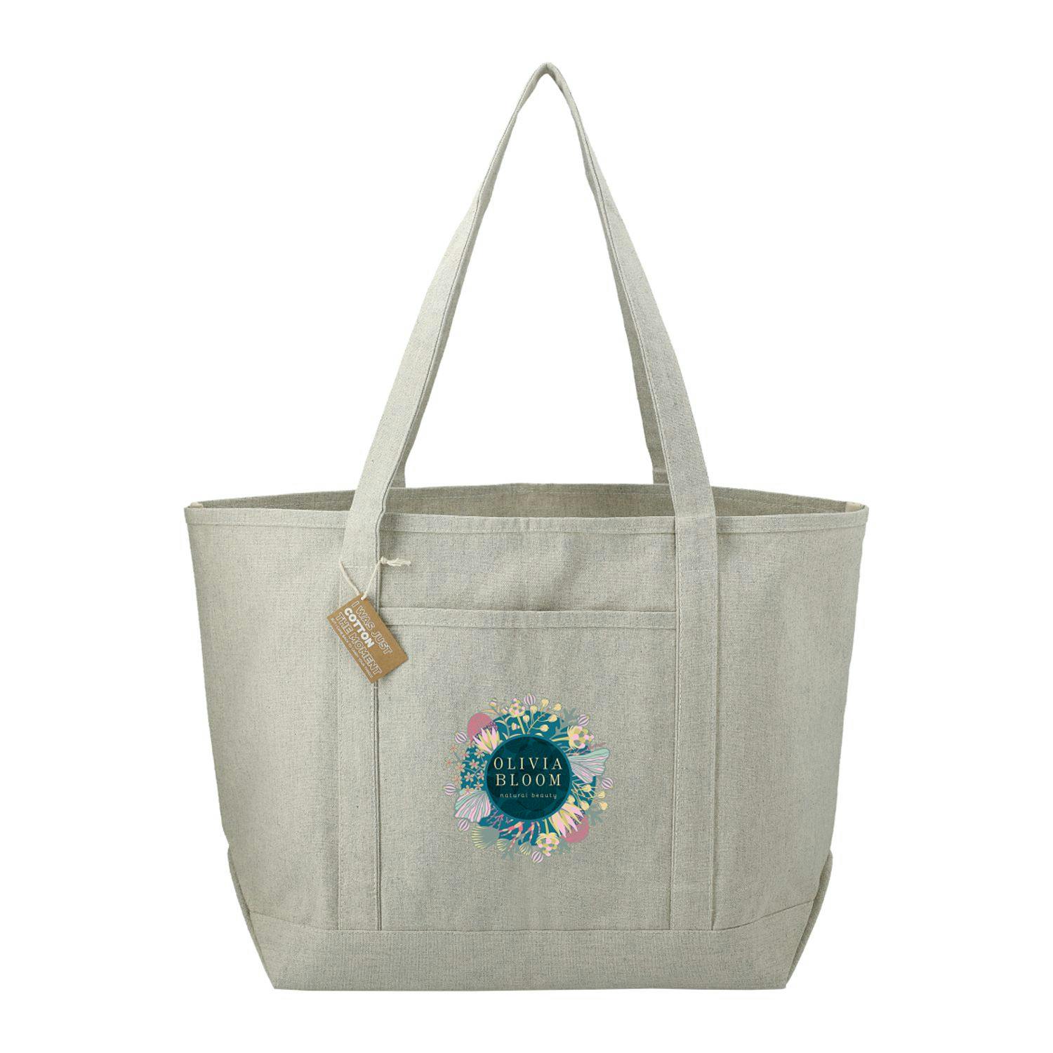Repose 10oz Recycled Cotton Boat Tote - additional Image 2