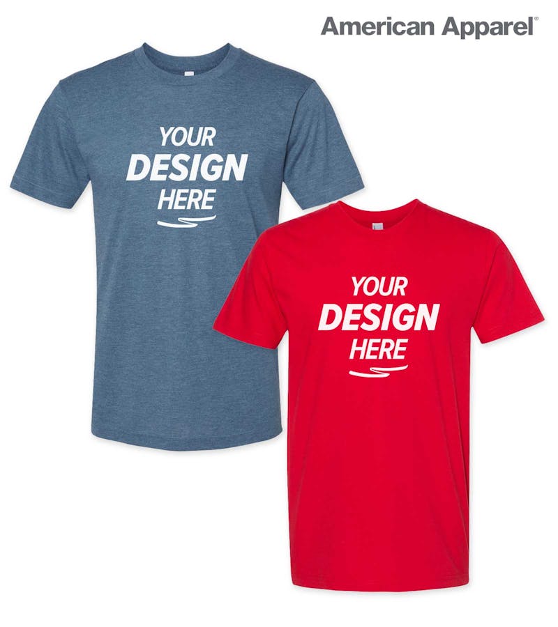 Custom American Apparel Clothing | Design American Apparel Shirts Online