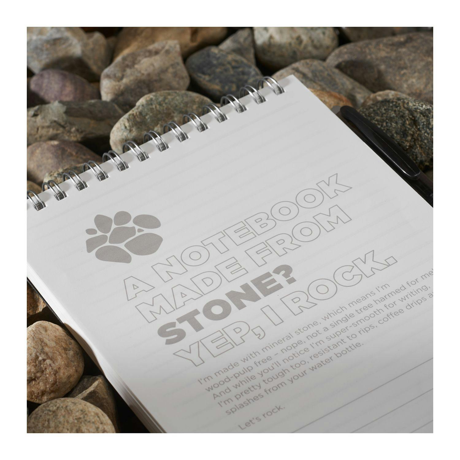 4” x 6” Mineral Stone Field Reporter Notebook w/Pe - additional Image 6