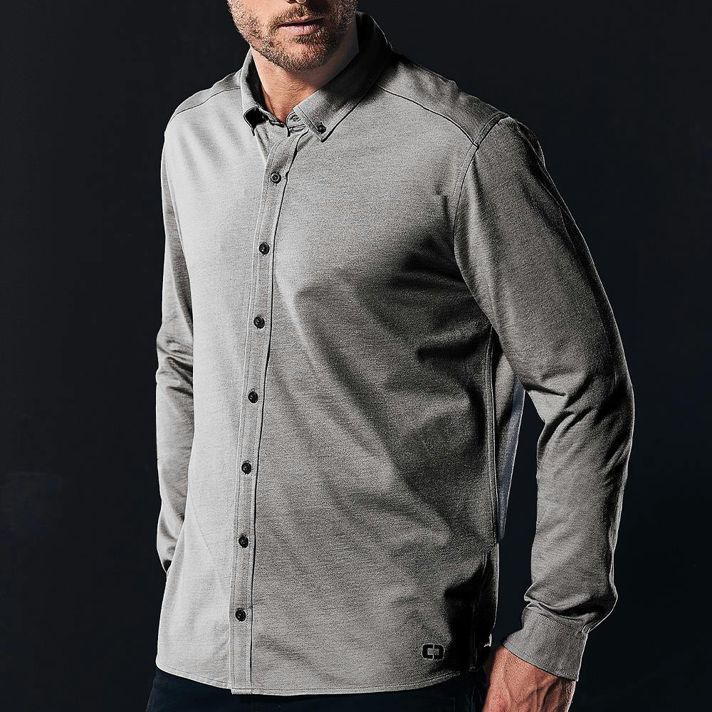 OGIO Code Stretch Button Up - additional Image 1