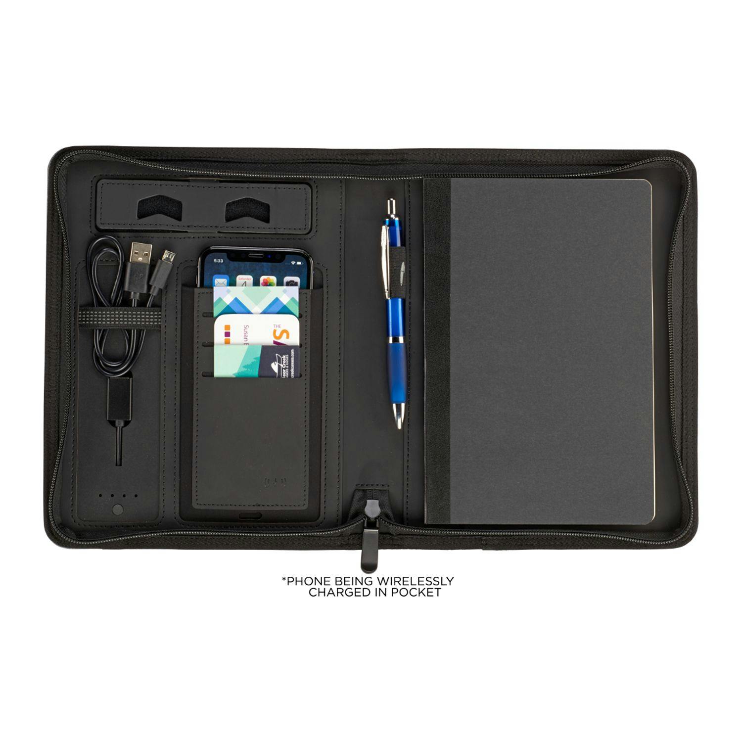 Stockton 5000 mAh Wireless Charging Journal - additional Image 3