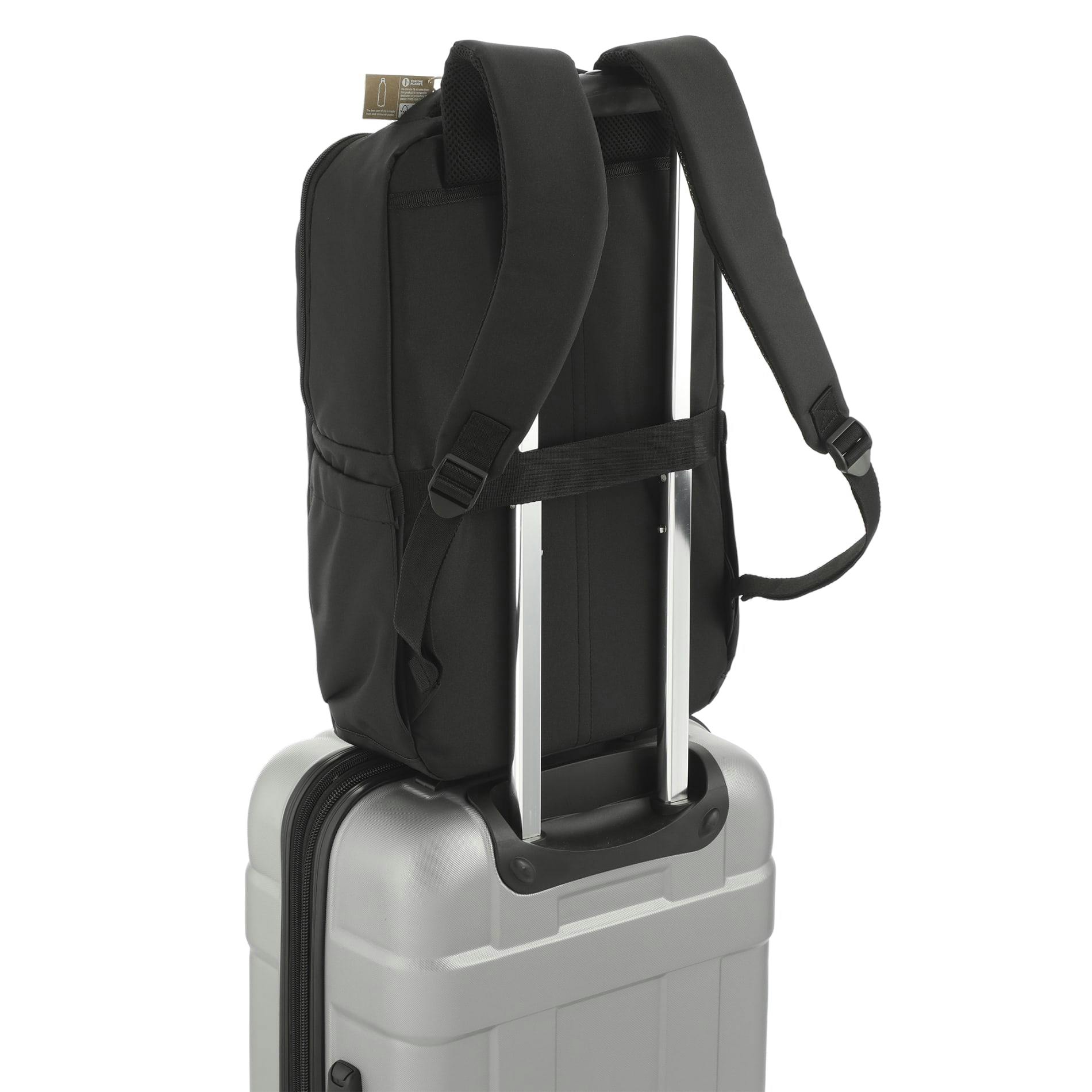 Tranzip Recycled 17" Computer Backpack - additional Image 4