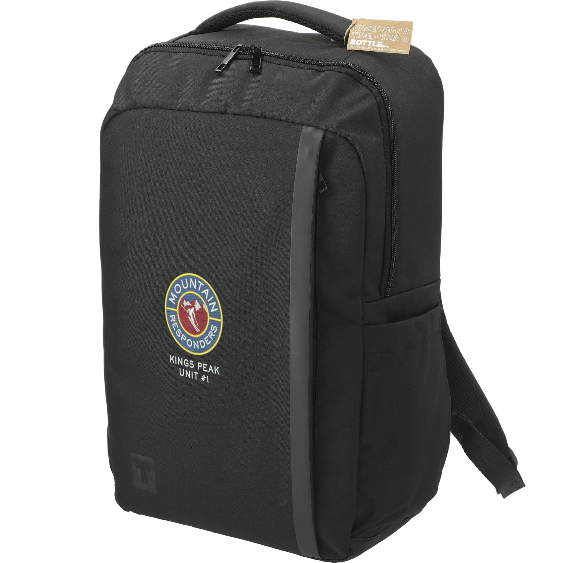 Tranzip Recycled 17" Computer Backpack - additional Image 2