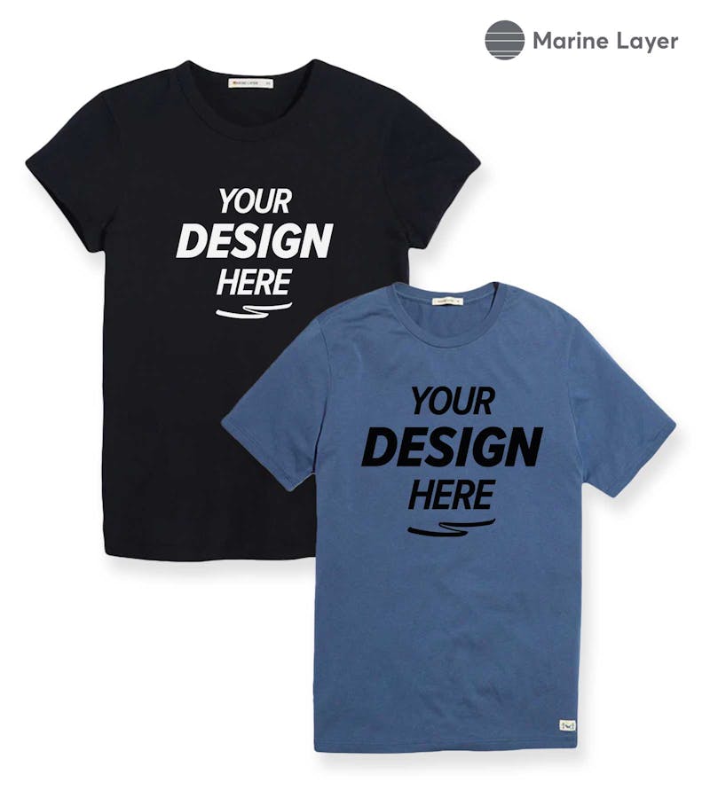 Custom Marine Layer Apparel | Design Polo Shirts Online