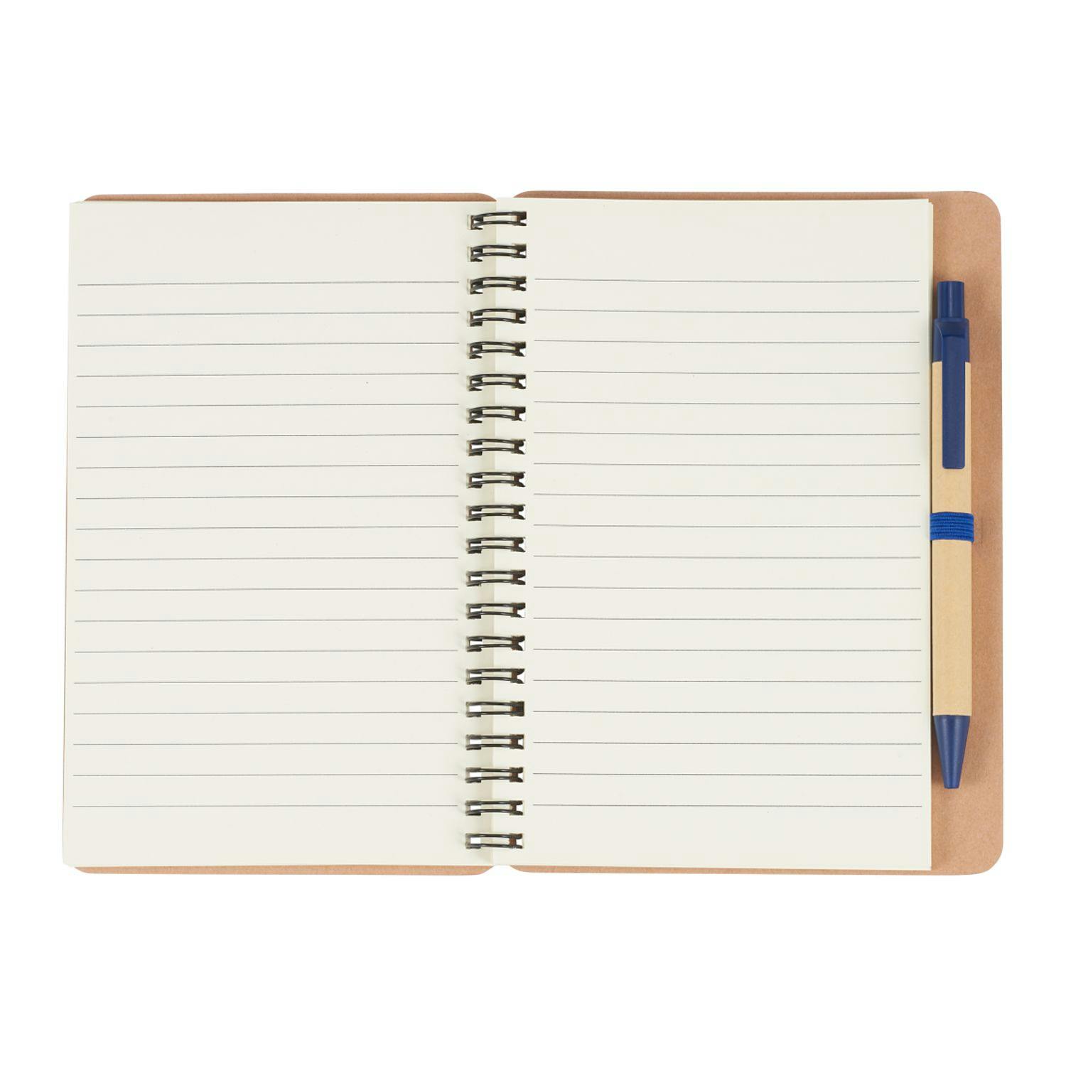 5" x 7" Eco Spiral Notebook with Pen - additional Image 3