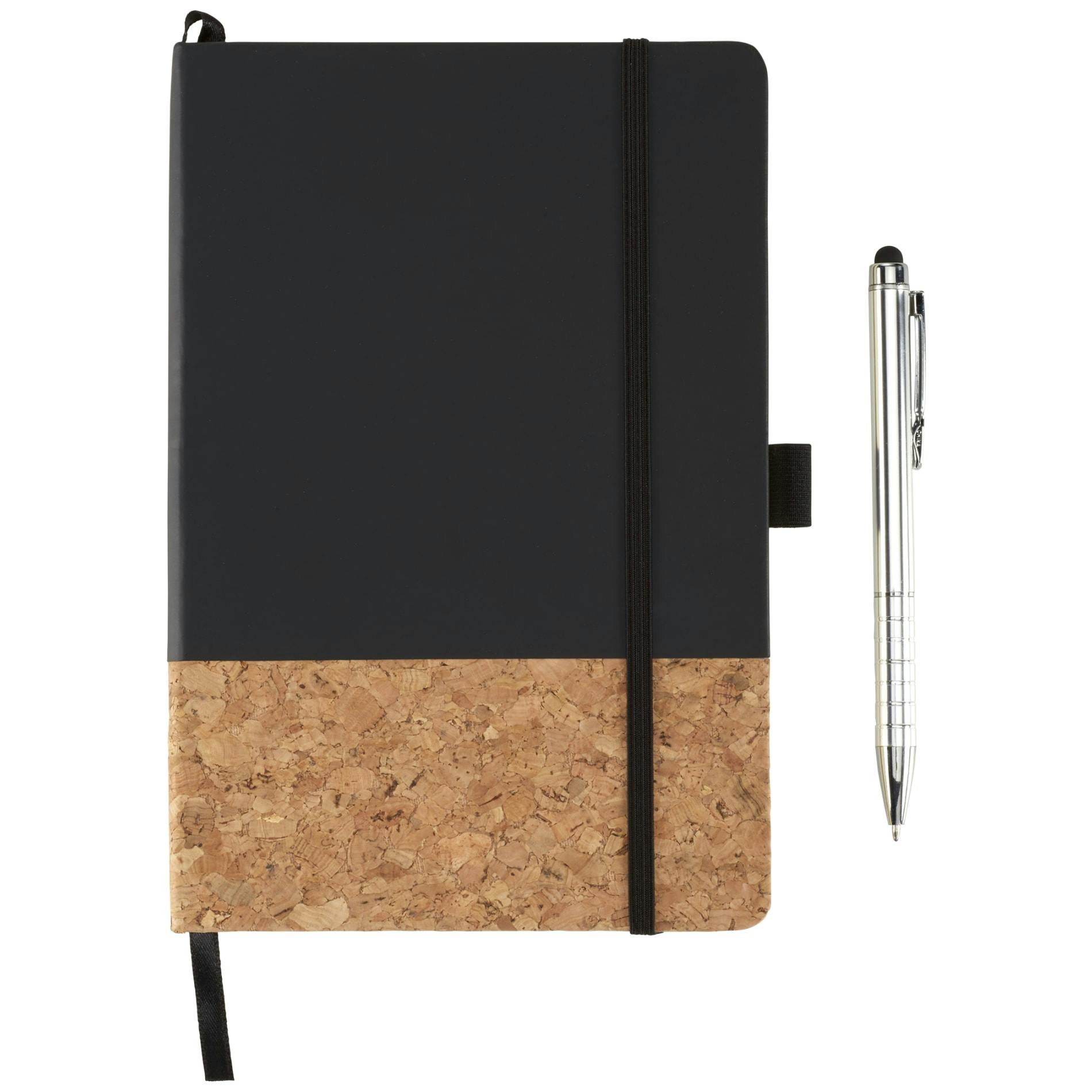 5.5" x 8.5" Lucca Cork Hard Bound JournalBook® - additional Image 1