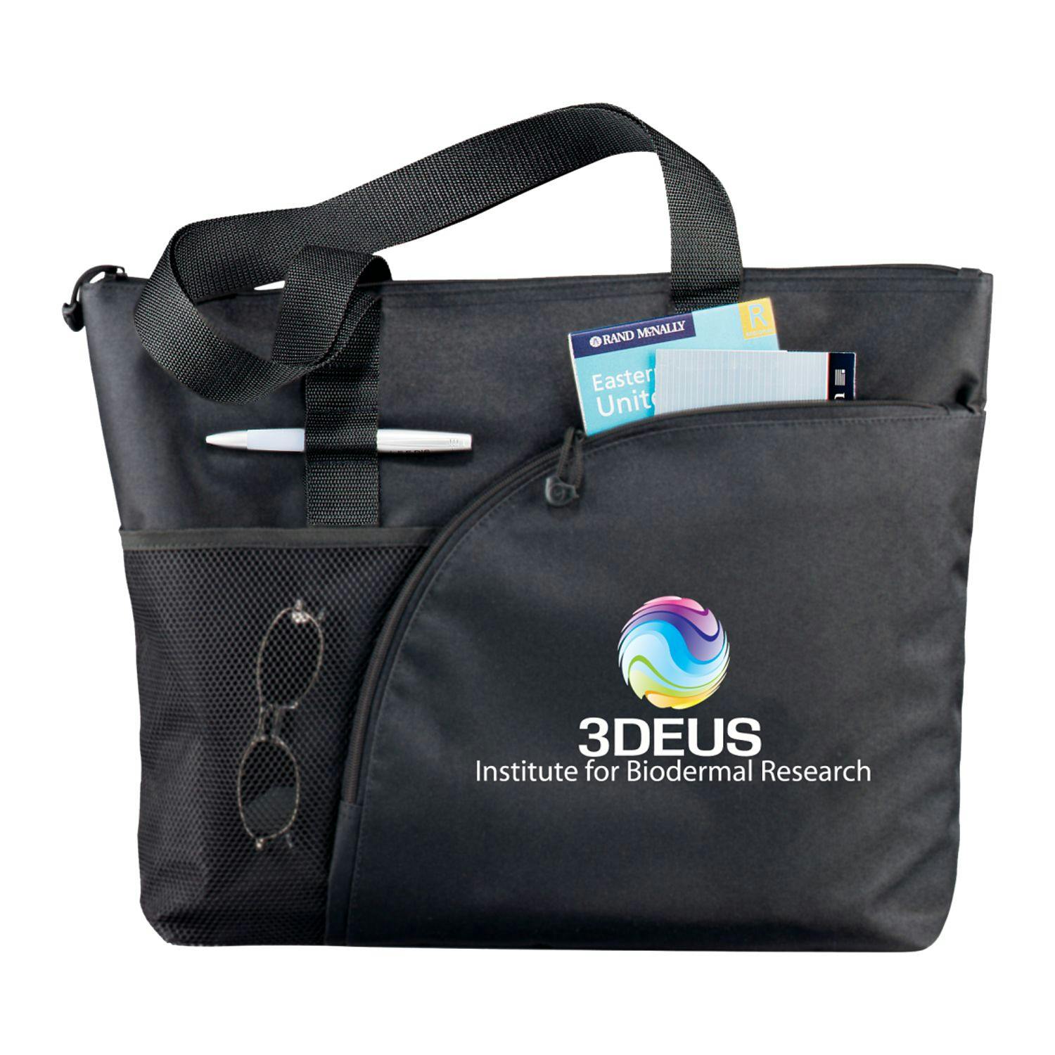 Excel Sport Zippered Utility Business Tote - additional Image 2
