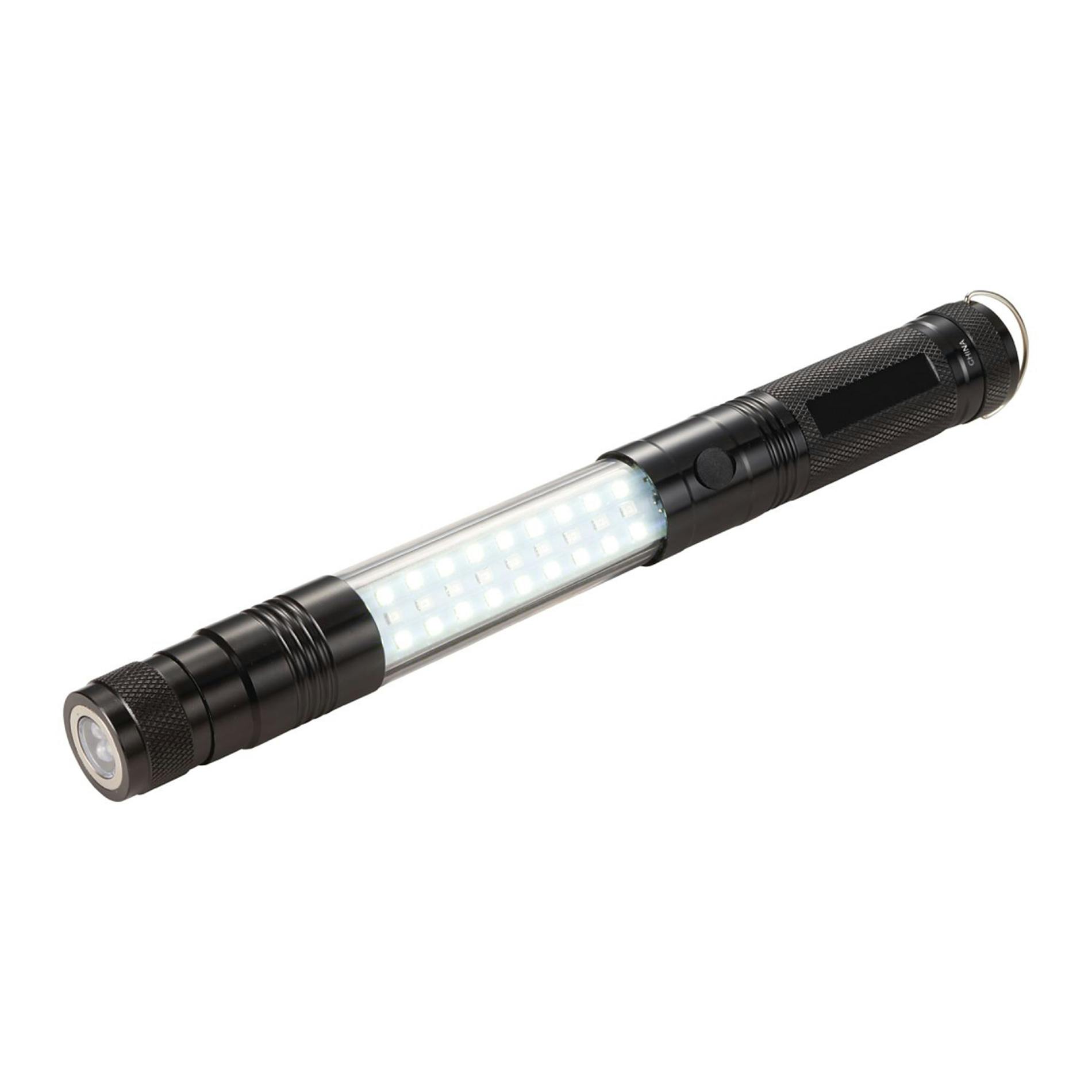 Telescopic Magnetic COB LED Flashlight w/Sidelight - additional Image 2