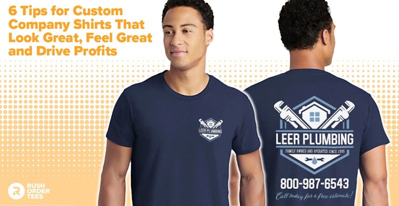 Company Shirts Custom Quality Prints Rushordertees