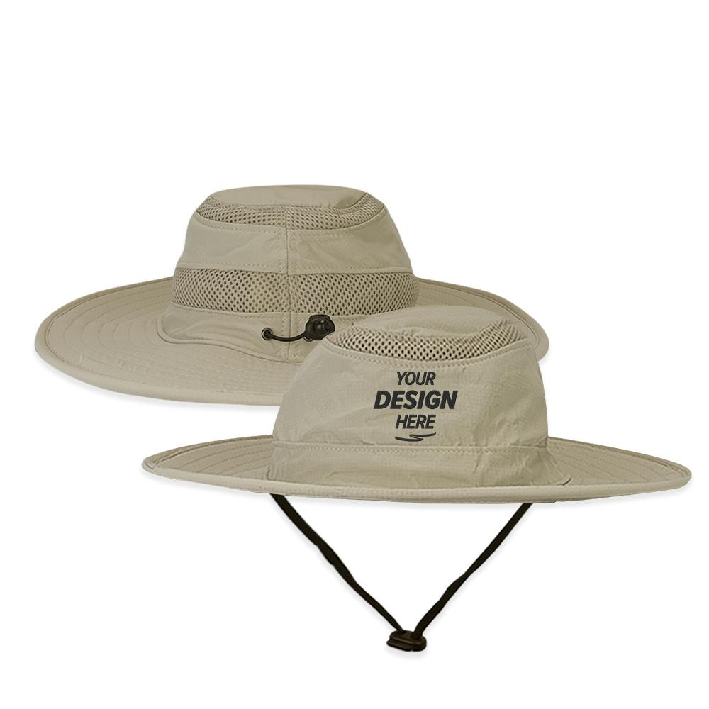 Port Authority Outdoor Ventilated Wide Brim Bucket Hat - additional Image 1