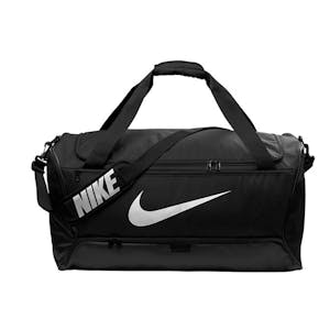 Black Nike brasilia large duffel gym bag