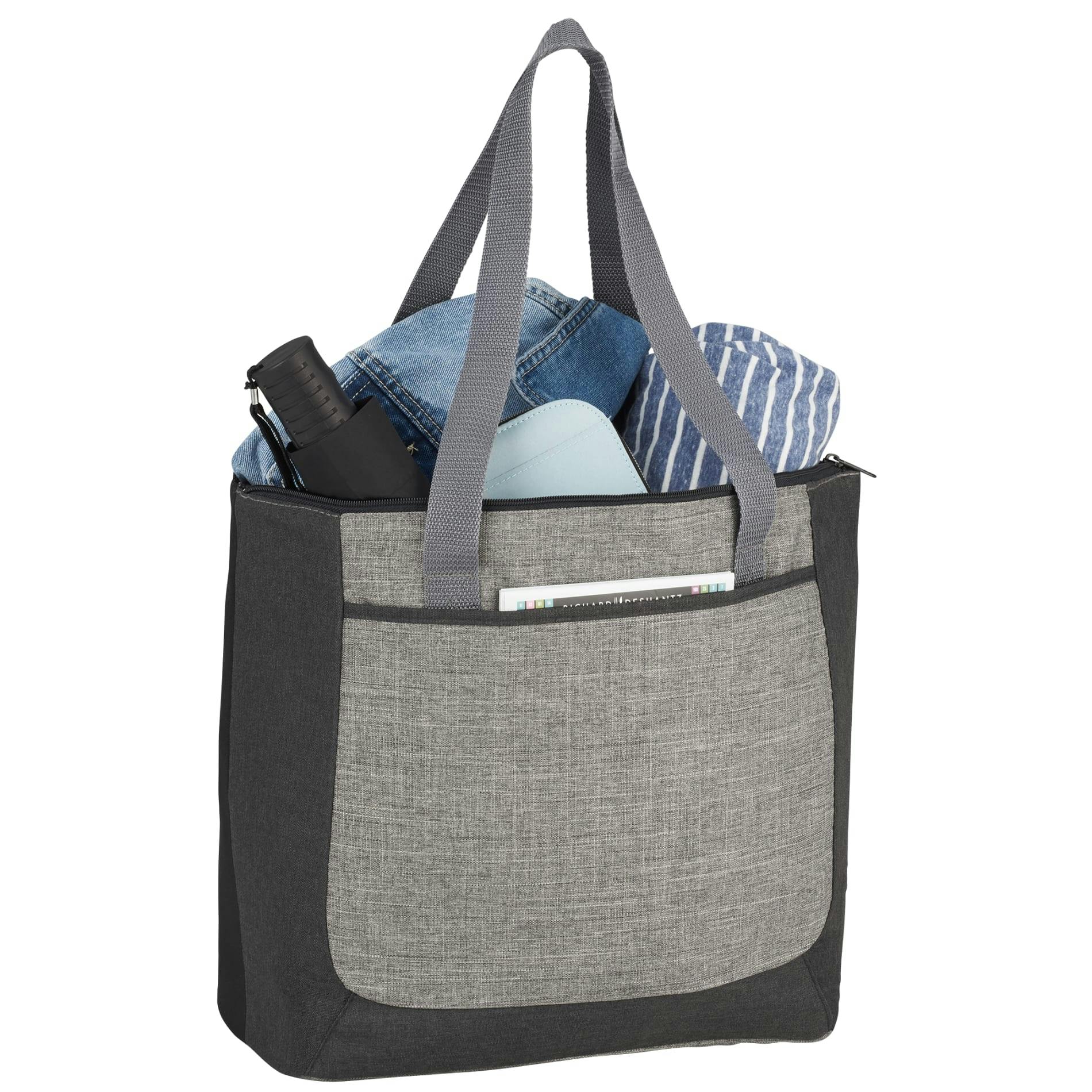 Reclaim Recycled Zippered Tote - additional Image 4